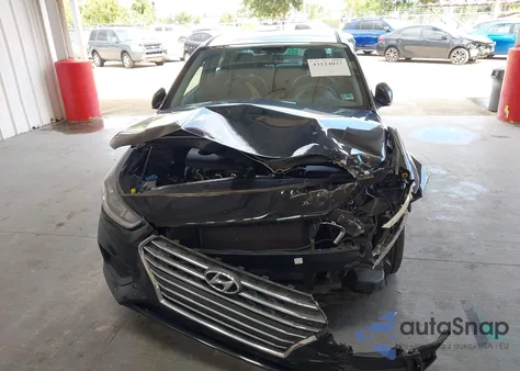 2019 Hyundai Accent Se from USA, damaged, VIN 3KPC24A3XKE076925